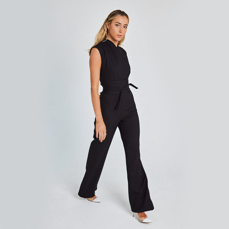 Mouwloze Jumpsuit Elegante Zomerjurk voor Vrouw - Mode Vibes