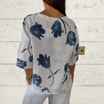 Zomerse V-hals Tuniek Top van GlamourDutch
