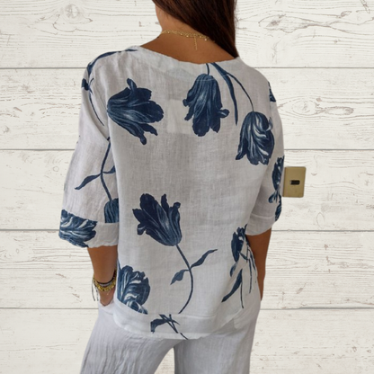 Rebecca | Camicia con scollo a V
