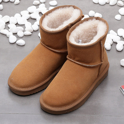 Dames Winterboots Fleece Gevoerd Warm en Waterdicht