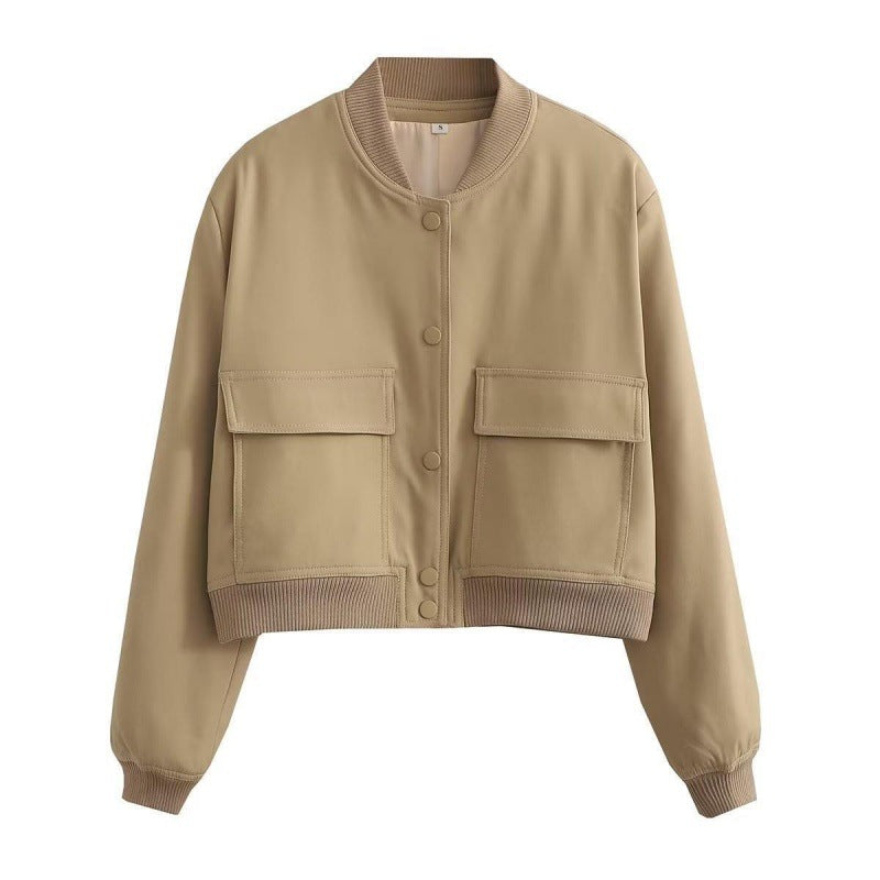 Dames Bomberjas Elegante Stedelijke Stijl