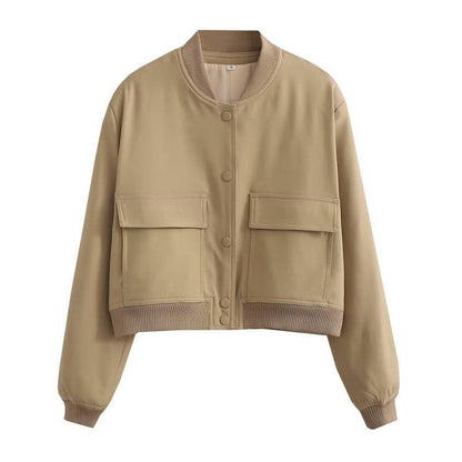 Dames Bomberjas Elegante Stedelijke Stijl