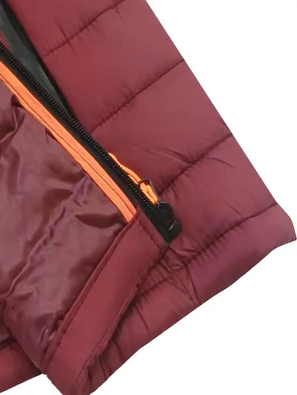 Dames Pufferjas Met Capuchon Warm en Waterdicht