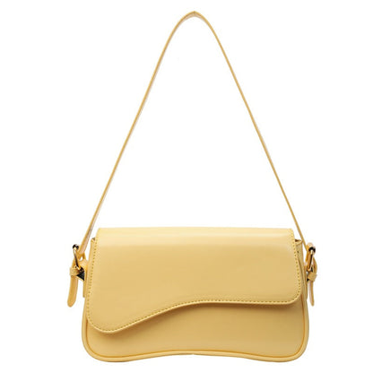 Dames Handtas Vegan Leer Golvend Design Elegante Stijl