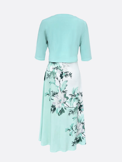 LISETH Elegante Jurk en Blazer Set voor Stijlvolle Vrouwen