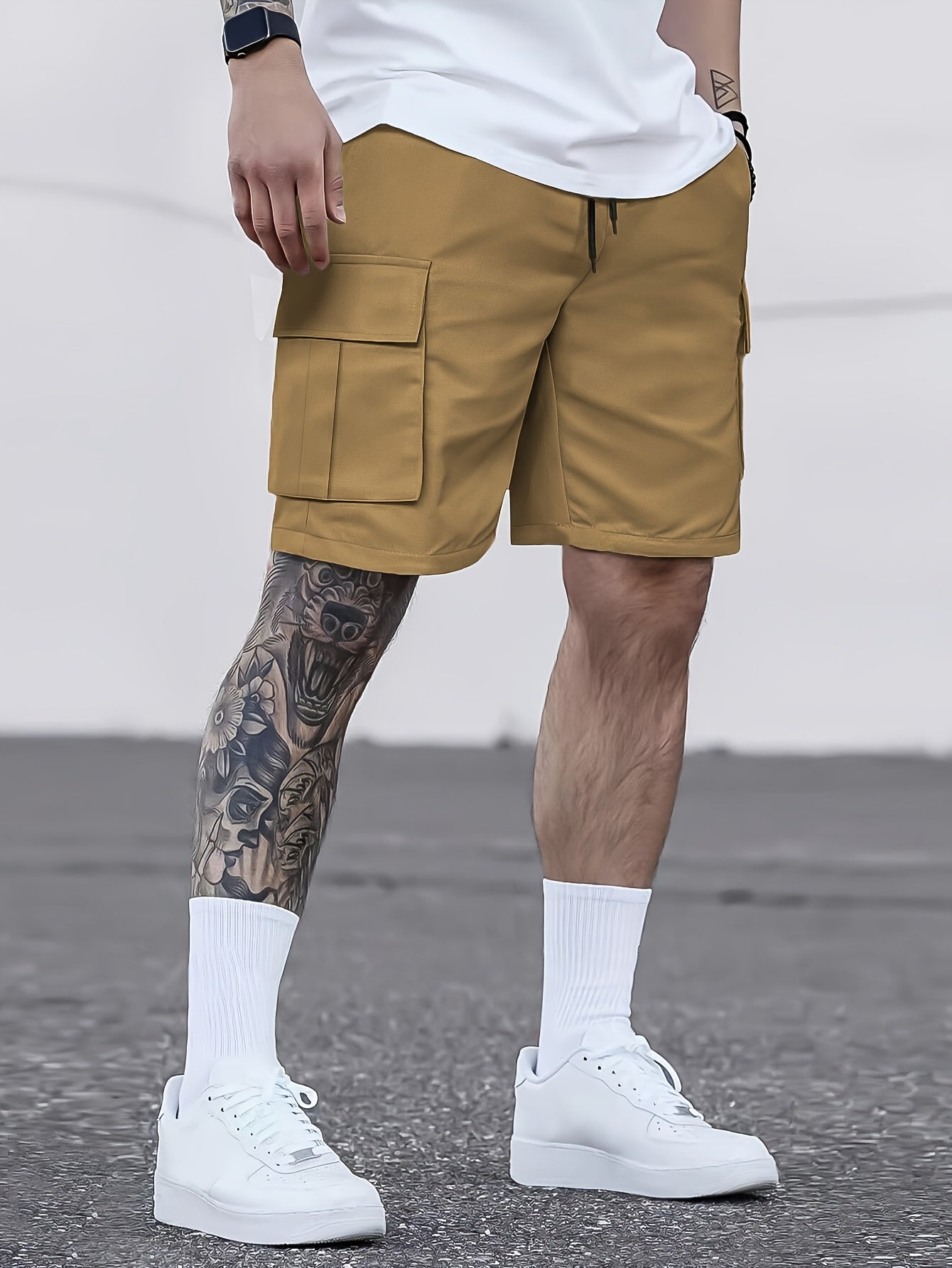 Heren Cargo Shorts Zomer Lichtgewicht