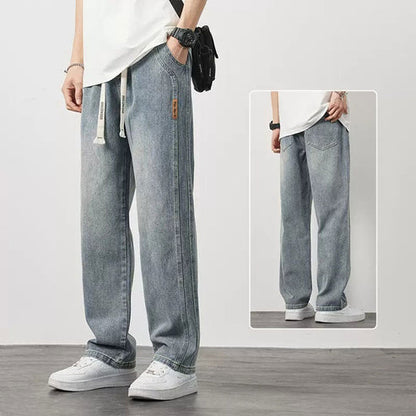 Herense Jeans Rechte Pijp Luchtig en Comfortabel
