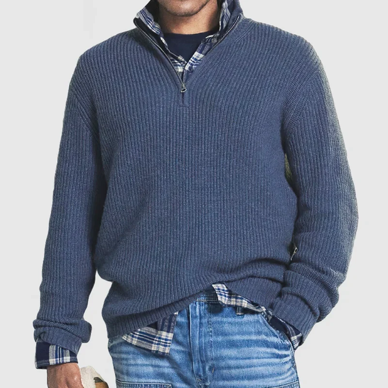 Kasper Heren Zipsweater Waterdicht Warm