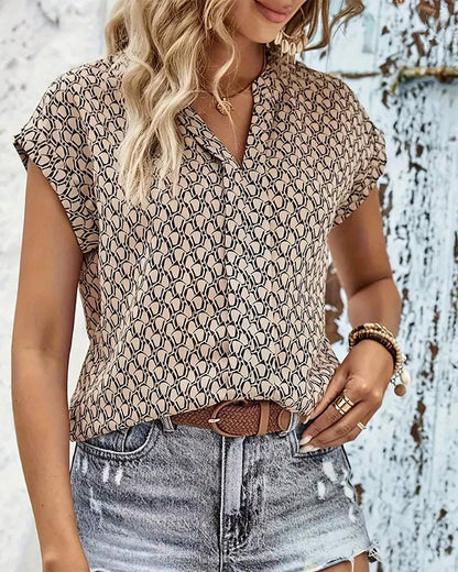 Fleurige Beatrice blouse voor moeiteloze lente en zomerstijl