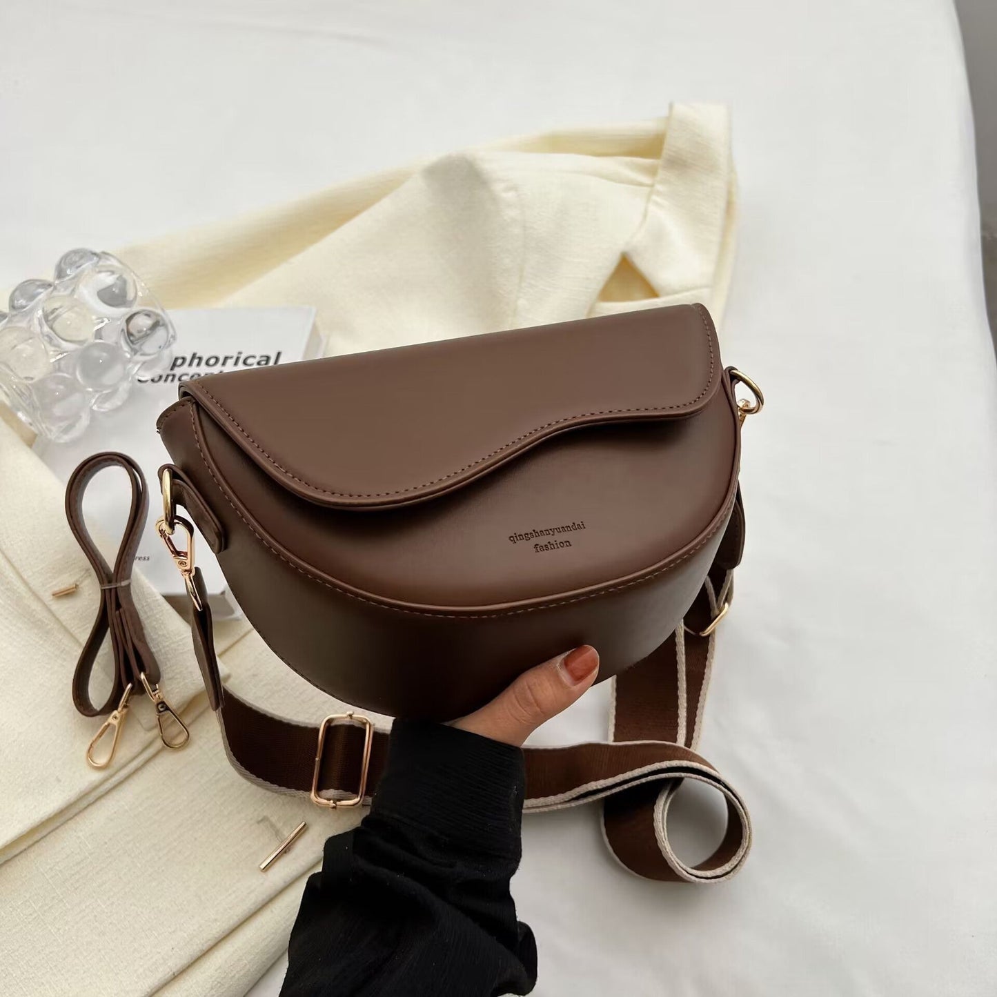 Vegan Crossbody Tas Dames Leer Klein en Stijlvol
