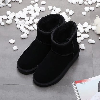 Dames Winterboots Fleece Gevoerd Warm en Waterdicht
