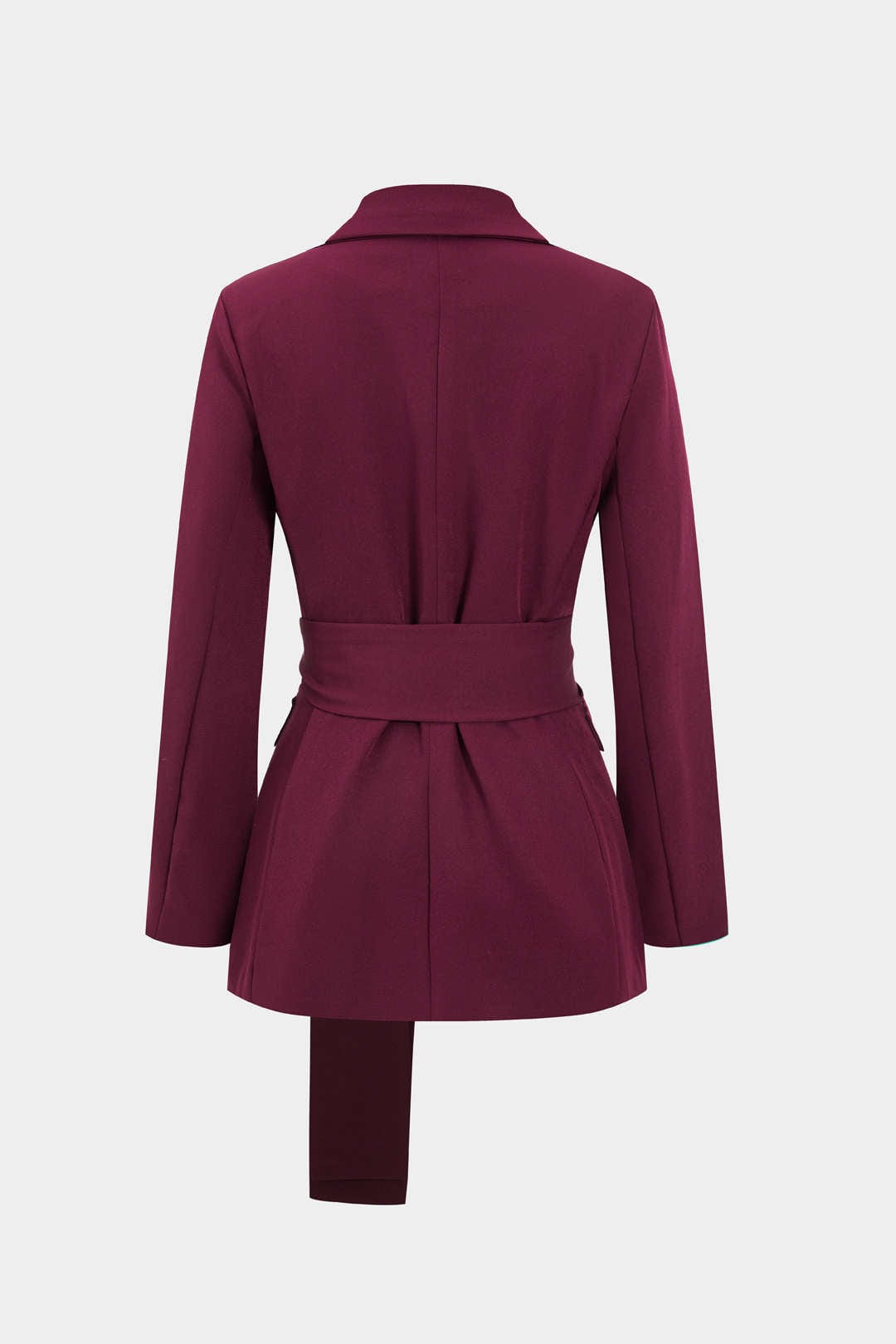 Tweedelige Set Blazer en Broek voor Vrouw Elegante Stijl