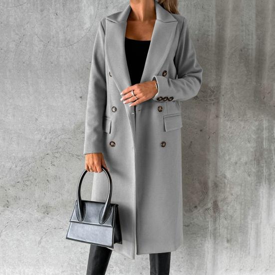 Dames Winterjas Met Revers Warm en Waterdicht - Mode Vibes