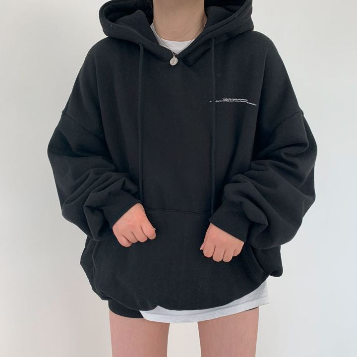 Dames Hoodie Space Print Casual Streetwear