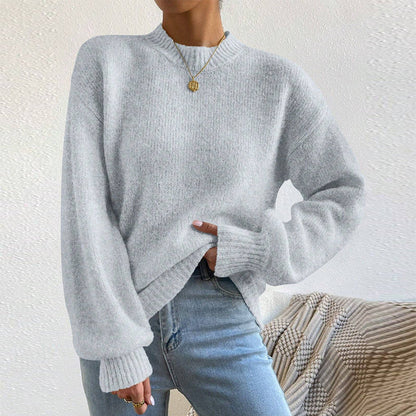 Dames Gebreide Trui Zacht Elegante Stijlvolle Trendy Design