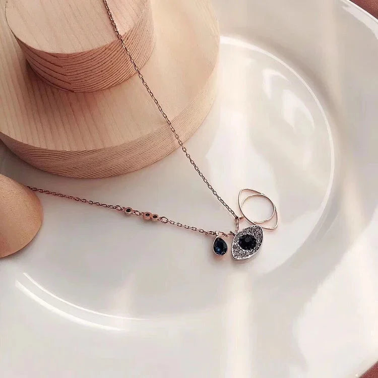 Boze Oog Ketting en Armband Set Beschermend Sieraad