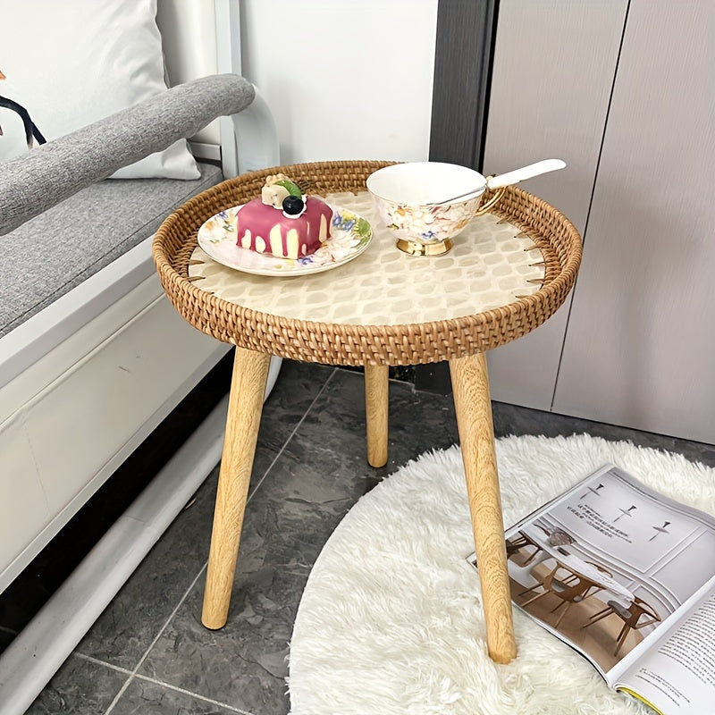 Rotan Bijzettafel Scandinavisch Design Elin