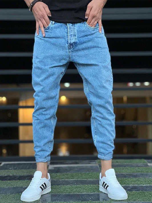 Stijlvolle Spijkerbroek voor Mannen Veelzijdig - Mode Vibes