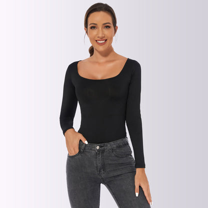 Dames Bodysuit Lange Mouwen Comfortabel Corrigerend