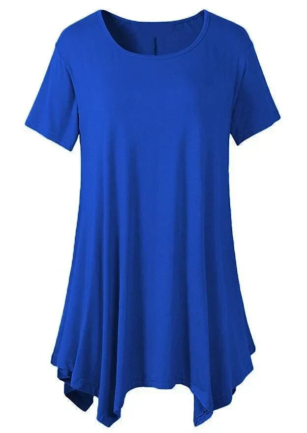 Dames T-shirt Korte Mouwen Loose Fit Zomer
