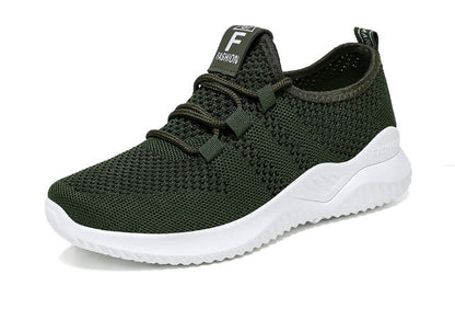Dames Orthopedische Sneaker Groen Leger Stijlvol Comfortabel
