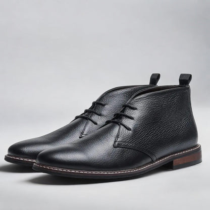 Klassieke Desert Boots voor Heren Leer Bruin
