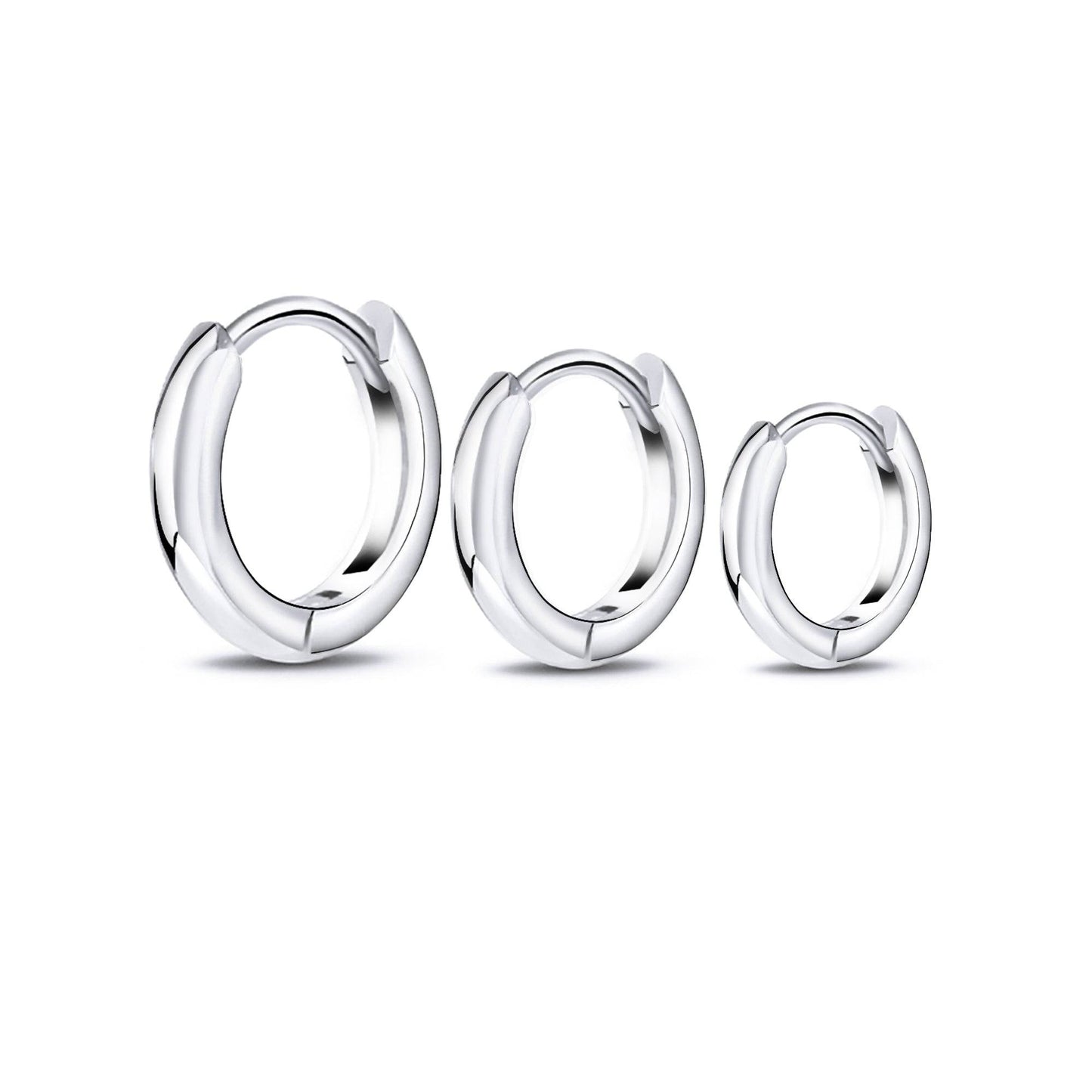 Kleurrijke 3-Ringen Oorbel Set voor Vrouw - Mode Vibes