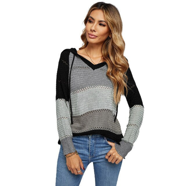 Hoodie V-hals Zacht en Comfortabel voor Dames