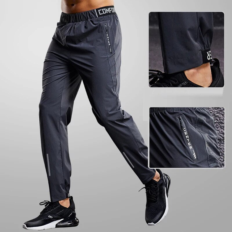 Joggingsbroek Met Ritssluiting en Comfortabele Pasvorm