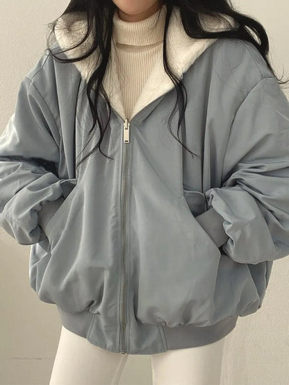 Vintage Winterjas Comfy en Casual voor Vrouw