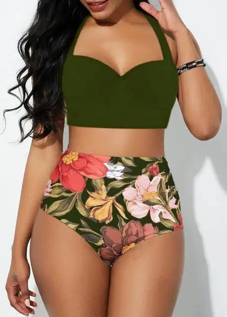 Plus Size Bikini Stijlvol & Vrolijk Badpak voor Dames