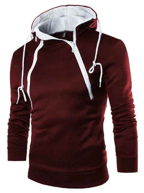 Hoodie Sweatshirt Zacht en Comfortabel met Hoge Hals