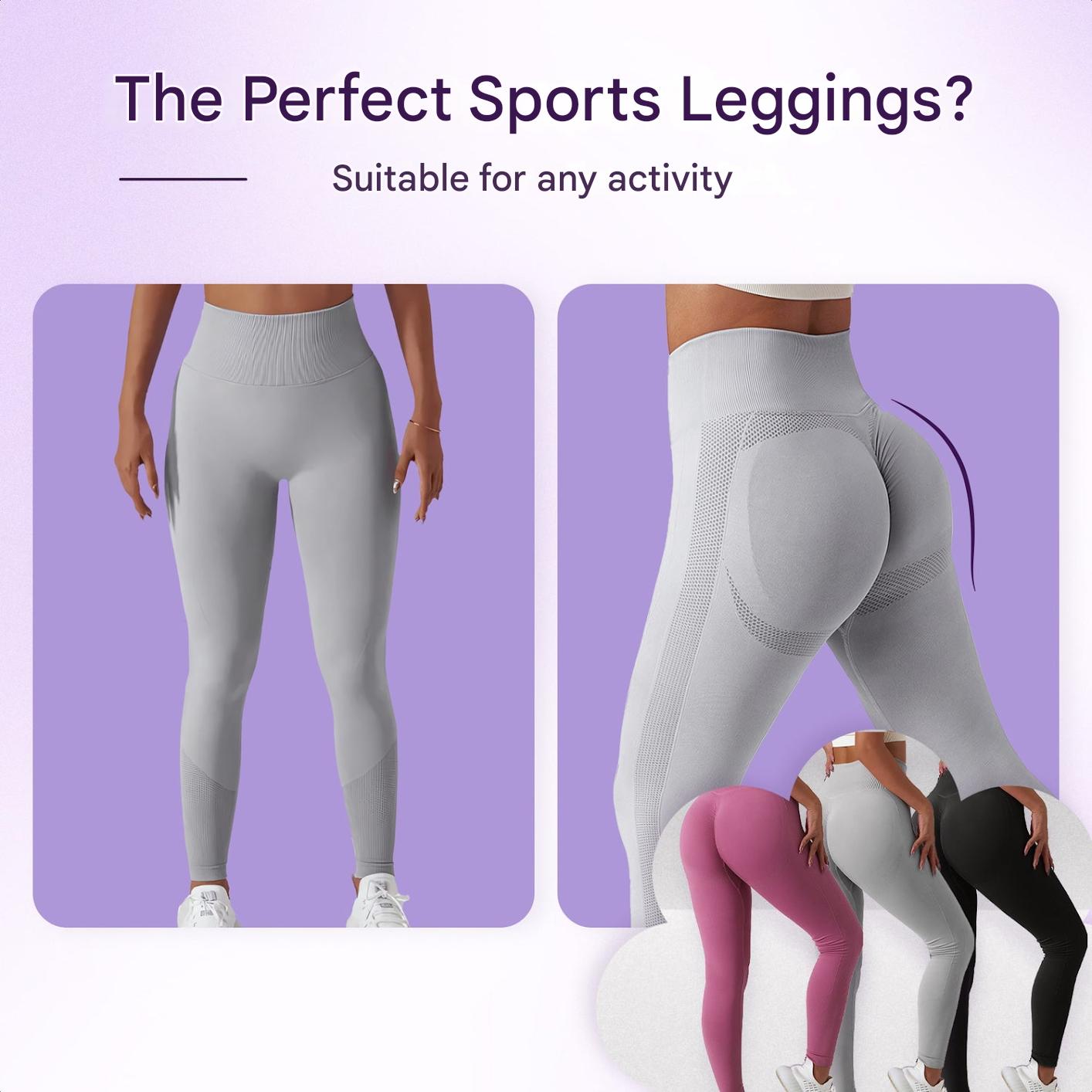 Dames Sportlegging High Waist Elastisch Flexibel