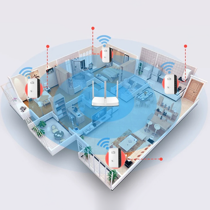 WiFi Versterker Draadloos NetBlaze Signaal Versterken