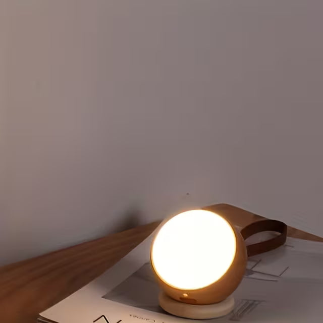 Draadloze designlamp met touchbediening en spraakfunctie