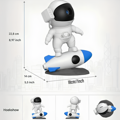 Projectielamp Astronaut LED Licht met Astro Effect