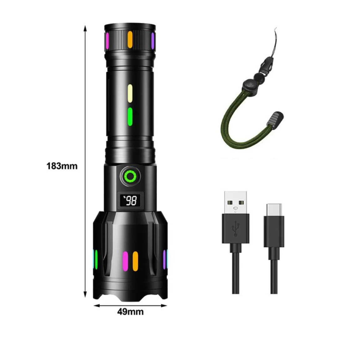 LED Zaklamp Waterdicht Krachtige LumenPro