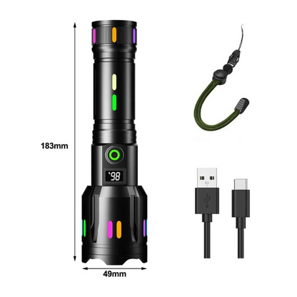 LED Zaklamp Waterdicht Krachtige LumenPro
