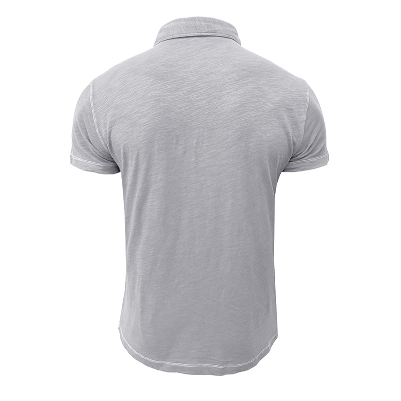 Heren Poloshirt Zacht Katoen Matteo casual fit
