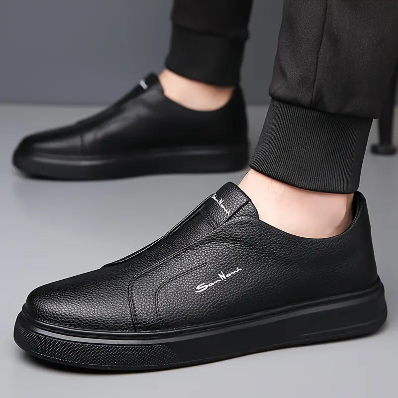 Heren Slip-on Sneakers – Minimalistische Casual Schoenen voor Dagelijks Gebruik