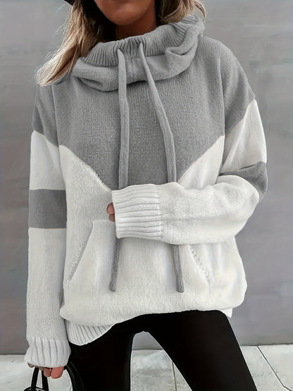 Zachte Sweatshirt met Capuchon en Koord Maya