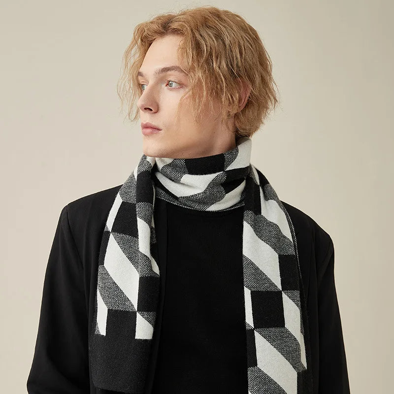 Wollen Sjaal Warm en Comfortabel voor de Winter