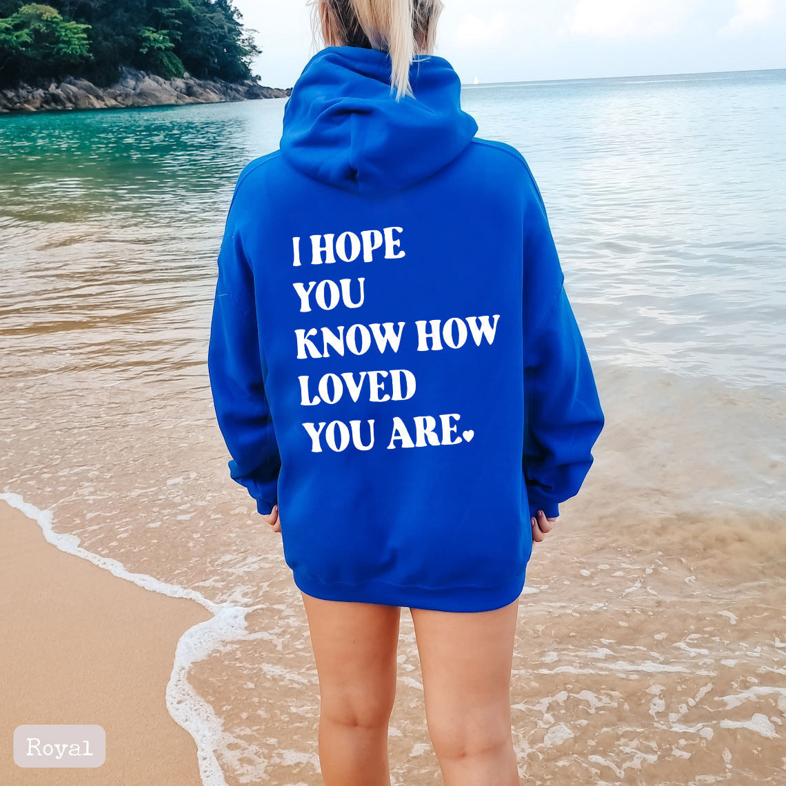 Dames Hoodie Self Love Text Print Zwart Trendy - Mode Vibes
