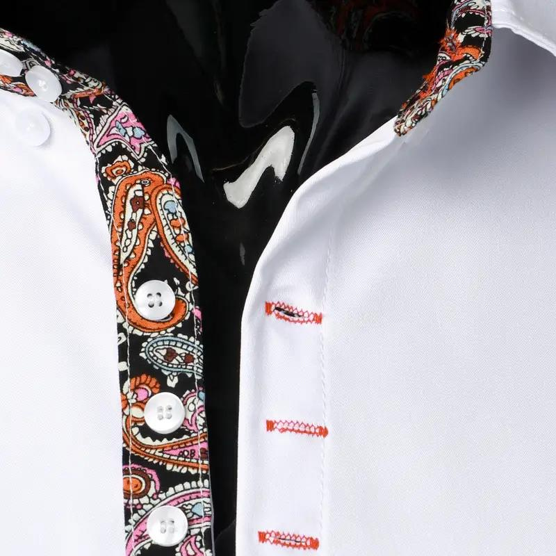 Mannen Feestoverhemd Trendy Stijl Matteo
