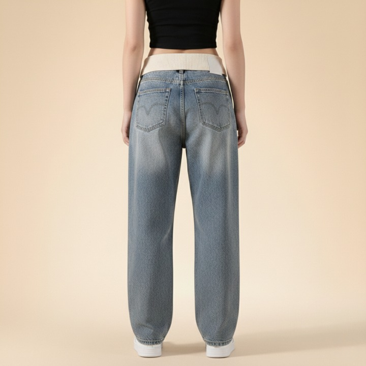 Nova | Elehant & Vintage baggy jeans