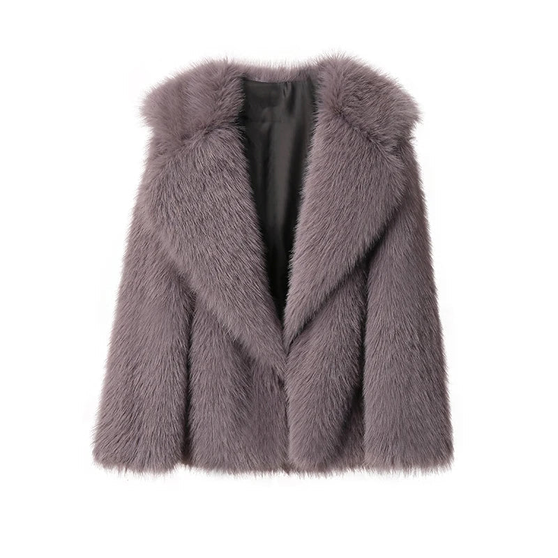 Pluizige Muts Trendy Kleuren Wild Design