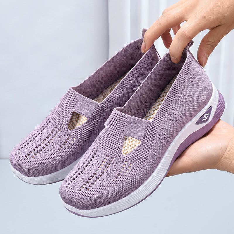 Dames Comfortabele Orthopedische Ballerina Sneakers voor Dagelijks Gebruik