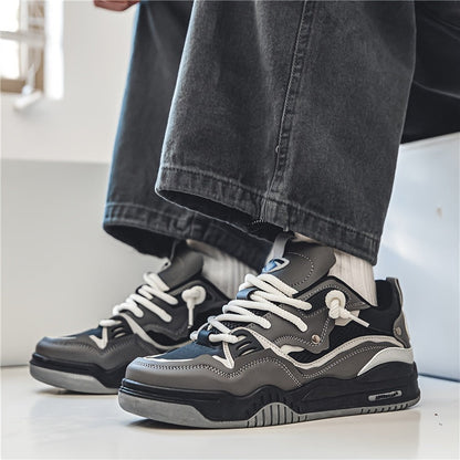 Stijlvolle Heren Skateschoenen met Veters en Gripzool