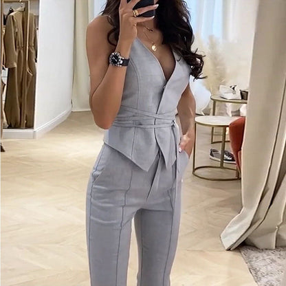 Vrouwelijke Tweedelige Set Kleding