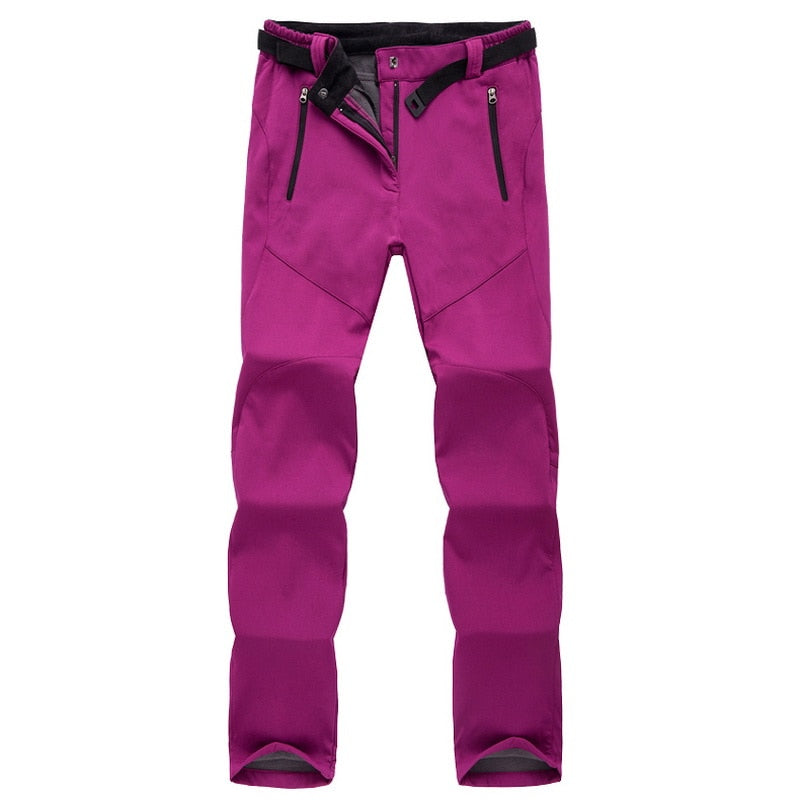 Waterdichte & Slijtvaste Wandelbroek voor Dames – Met Fleecevoering & Stretch